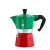 Bialetti Moka Express - 6 Tassen TRICOLORE -Geschäft Für Kaffeemaschinen Und Zubehör 102271 102271 bialetti moka express 6 tassen tricolore 1