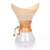 Papierfilter Natur Für 6, 8 Und 10 Tassen -Geschäft Für Kaffeemaschinen Und Zubehör 103074 103074 chemex papierfilter quadratischbraun