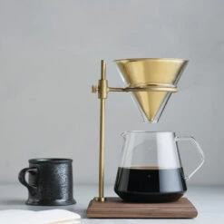 Kinto Kaffeebrüher-Ständer 2 Cups -Geschäft Für Kaffeemaschinen Und Zubehör 103191 103191 kinto kaffeebruher stander 2 cups 3 mood