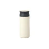 Kinto Travel Tumbler 500ml White -Geschäft Für Kaffeemaschinen Und Zubehör 103197 103197 kinto travel tumbler 500ml white 1 front