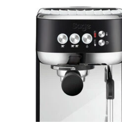 Sage The Bambino Plus Matt Schwarz -Geschäft Für Kaffeemaschinen Und Zubehör 104666 104666 sage the oracle touch edelstahl schwarz tasten