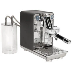 Puristika Edelstahl Anthrazit -Geschäft Für Kaffeemaschinen Und Zubehör 104787 104787 ecm puristika espressomaschine edelstahl seitlicheansicht