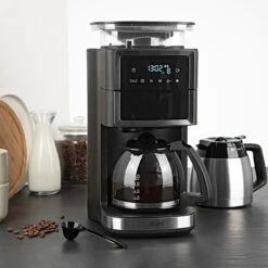 Fresh-Aroma-Perfect III Duo Edelstahl Schwarz 9 Fresh-Aroma-Perfect III Duo Edelstahl Schwarz -Geschäft Für Kaffeemaschinen Und Zubehör 105212 105212 beem fresh aroma perfect iii duo edelstahl schwarz inderkueche