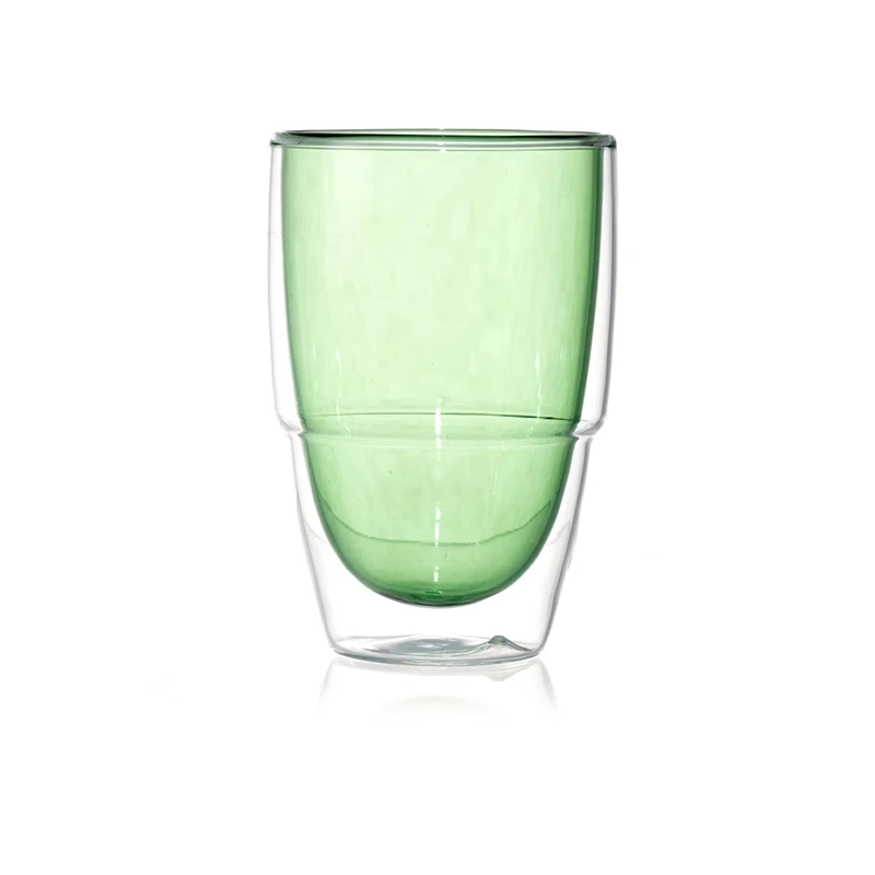 Stack Thermo Glass 300 Ml Semi-Green 3 Stack Thermo Glass 300 Ml Semi-Green