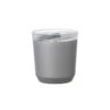 Kinto To-Go Tumbler 240 Ml Mit Stöpsel Silber -Geschäft Für Kaffeemaschinen Und Zubehör 105561 105561 kinto togotumbler 240ml with plug silver