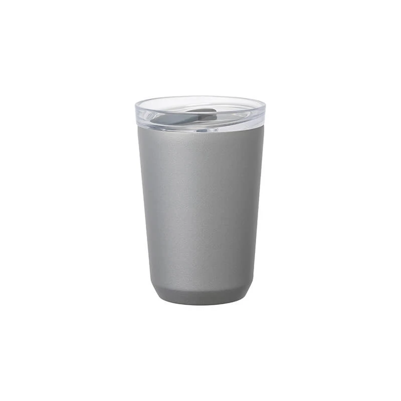 Kinto To-Go Tumbler 360 Ml Mit Stöpsel Silber 3 Kinto To-Go Tumbler 360 Ml Mit Stöpsel Silber