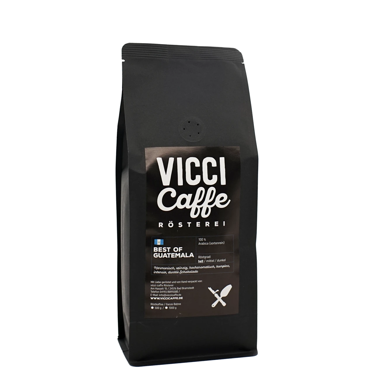 Vicci Guatemala Antigua, Bohne 500 G